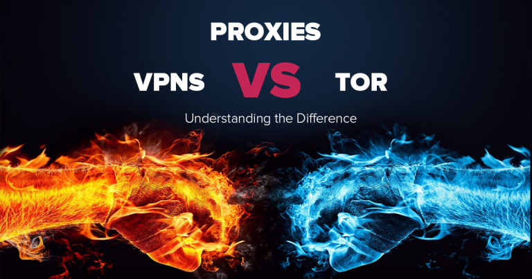 Proxier vs VPN vs Tor – forstå forskellen