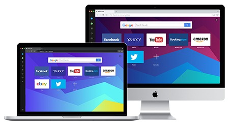 Opera - gratis VPN-tjeneste