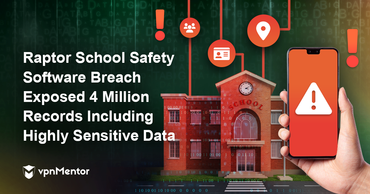 Raptor School Safety Software Breach Exposed 4 Million Records Including Highly Sensitive Data