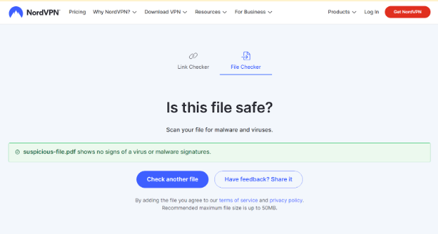 NordVPN Releases New Free Tool to Scan Files for Malware