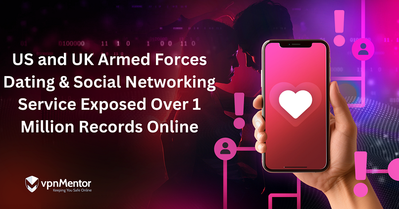 US and UK Armed Forces Dating & Social Networking Service Exposed Over 1 Million Records Online